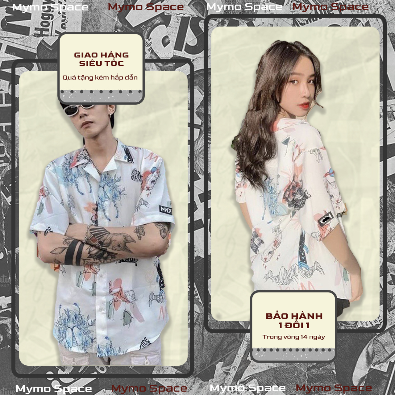 Áo Sơmi MÈO CRAYON SS1 FULLTAG  Sơ Mi Lụa Mềm CNK 100%  CHUẨN CAO CẤP FORM UNISEX 40-100KG