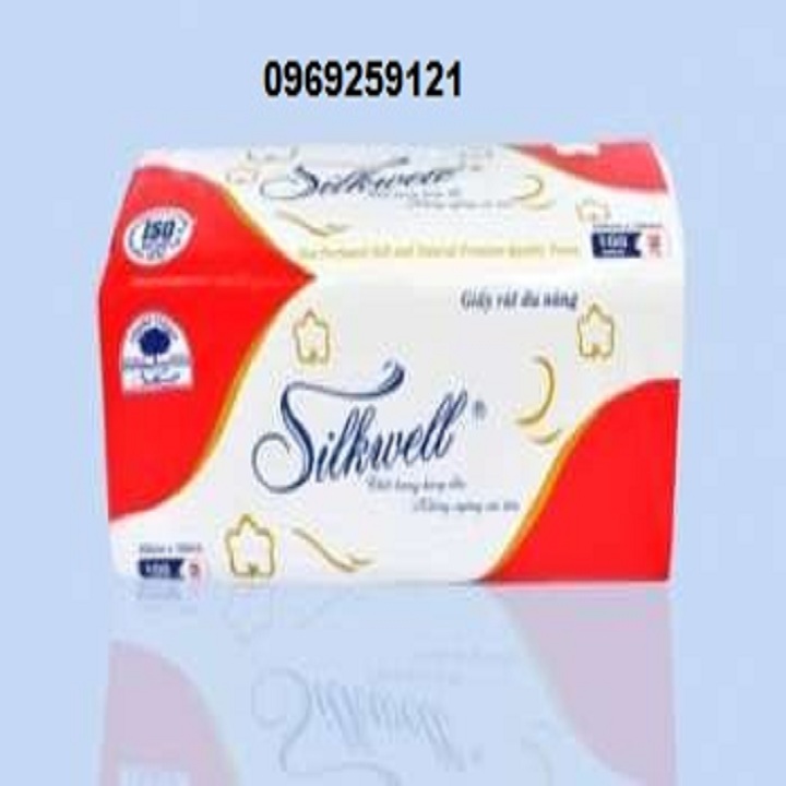 Giấy ăn-Giấy rút đa năng Silkwell 100 tờ