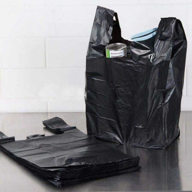 1Kg Túi Nilon Đen đựng rác, gói hàng, đựng hàng