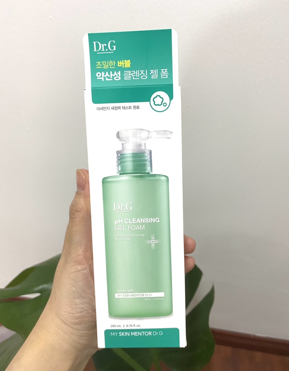 Sữa rửa mặt dr.g ph cleansing gel foam 200ml