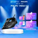 Bàn Ủi Hơi Nước Philips DST5040/80 - Công Suất 2600W - Hơi Phun 45G/Phút - Tăng Cường 200G/Phút - Mặt Đế SteamGlide Plus Chống Xước - Hàng Phân Phối Chính Hãng