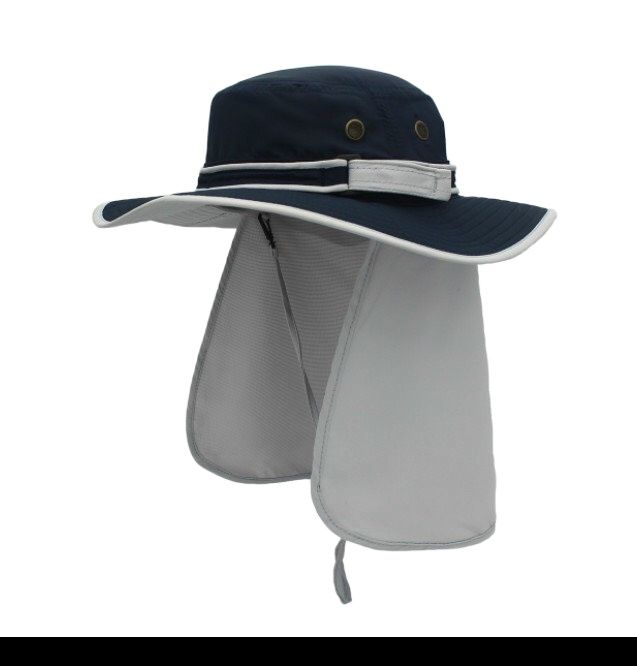 Mũ nón golf rộng vành, chống nắng tặng kèm khăn che gáy