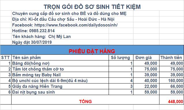 Combo đồ tự chọn cho mom mỹ lan