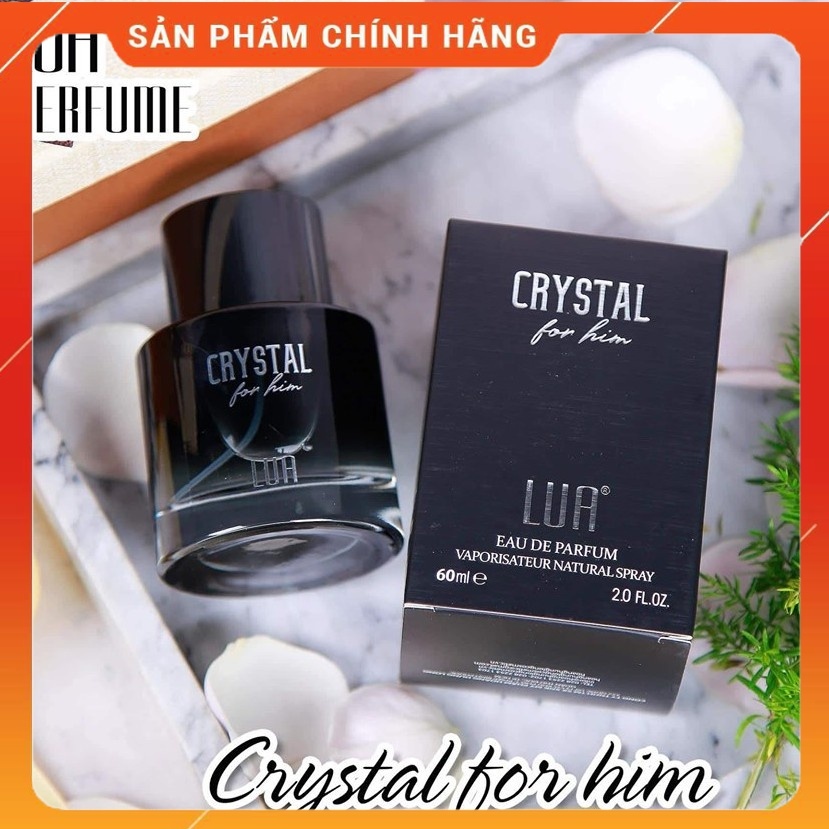Nước hoa nam lua crystal for him 60ml chính hãng