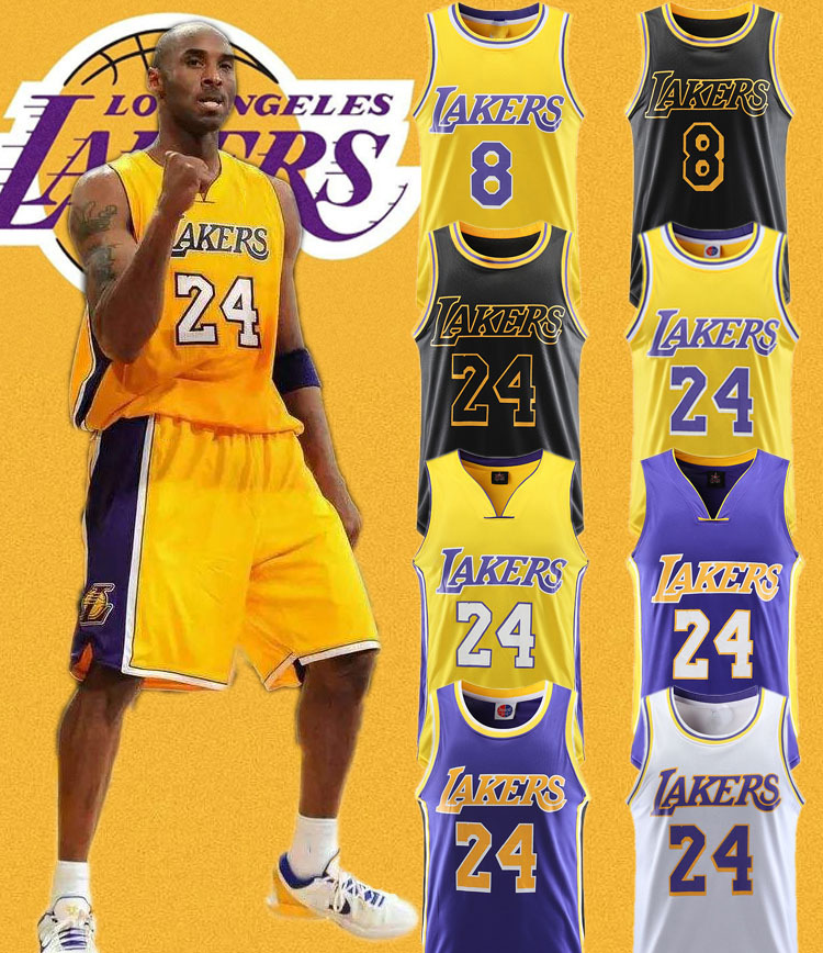 Bộ quần áo bóng rổ Los Angeles Laker - Trang phục thi đấu bóng rổ NBA