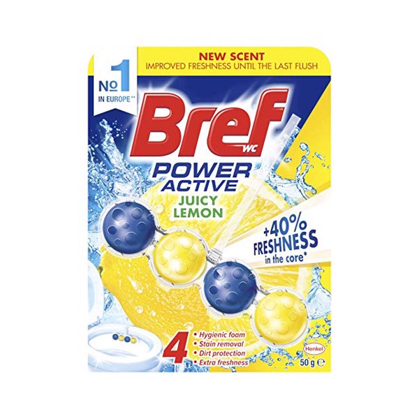 HCMThanh treo bồn cầu Bref Lemon khử m&ugravei và diệt khuẩn