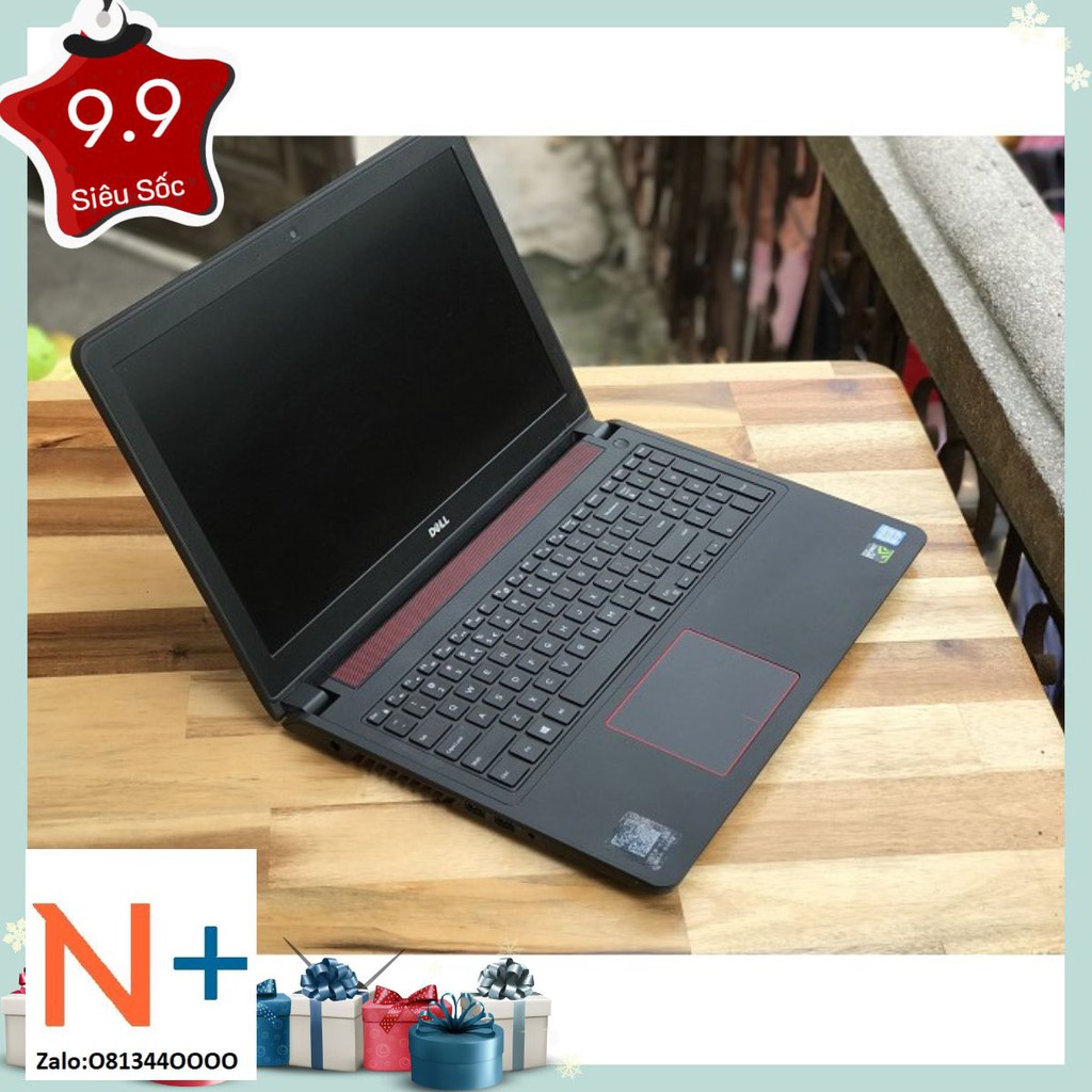 Laptop dell inspiron n7559: core i7-6700hq, ram 8gb,ssd128g+hdd1tb, vga ndivia gt960m 4gb, màn hình 15.6inch fullhd