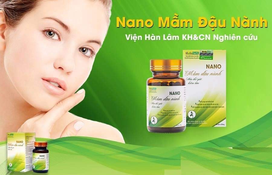 Lẻ bằng sỉ Nano mầm đậu nành Metaherb chuẩn Viện Hàn Lâm, hộp 40 viên, date mới