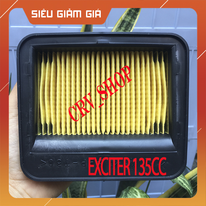 Lọc gió xe máy giúp cải thiện động cơ EXCITER 135cc
