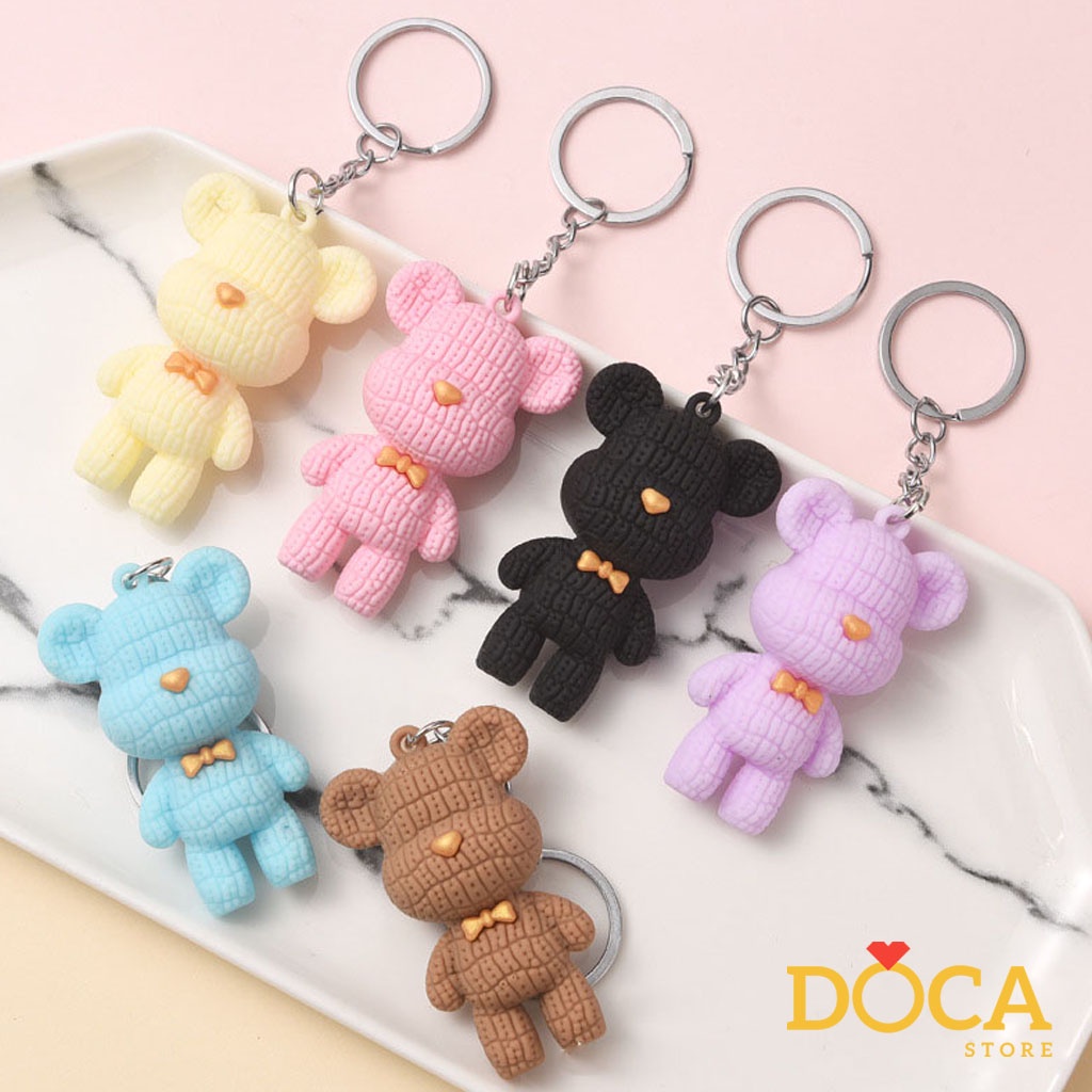 Móc khóa gấu Bear brick xinh MK39