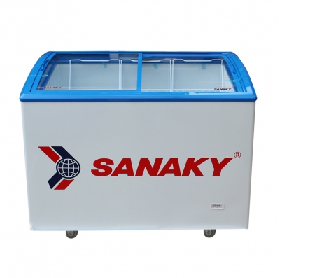 Tủ đông sanaky vh-602kw cánh kính 2 chế độ