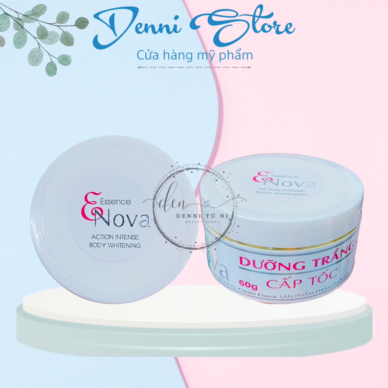 Lẻ hủ 60g kem body dưỡng trắng da enova