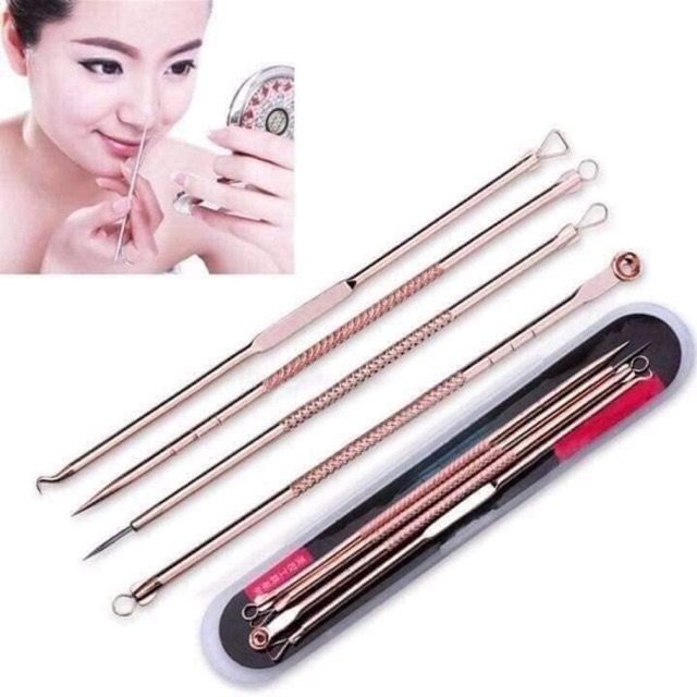 Bộ dụng cụ nặn mụn 8 đầu Ahuu3