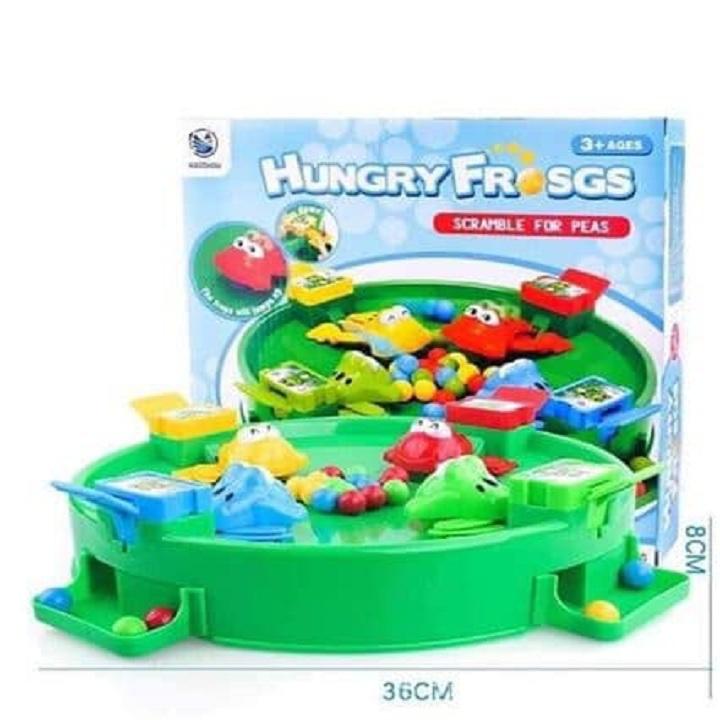 Đồ chơi ếch xanh ăn bi - Đồ chơi 4 người vận động - Đồ chơi gia đình