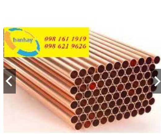 Ống đồng đỏ phi 22 dầy 1mm dài 2.9m ( cắt 50cm/đoạn cho dễ vận chuyển )