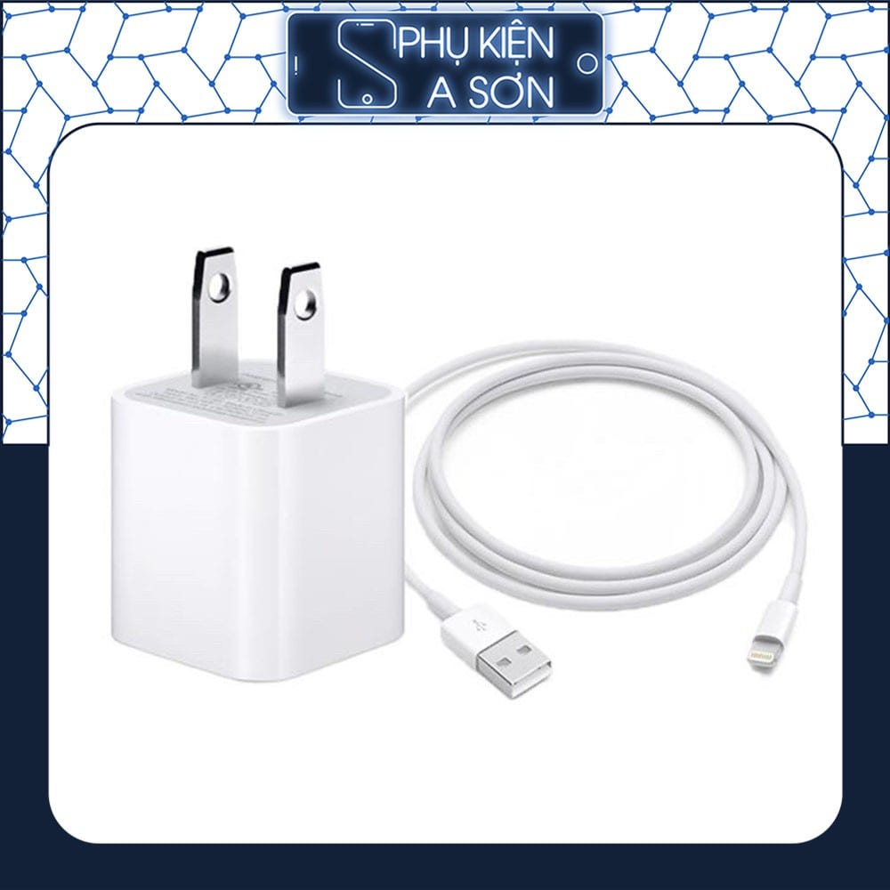 Bộ củ sạc a21 và cáp foxconn cao cấp cho iphone 5/6/7/8/x