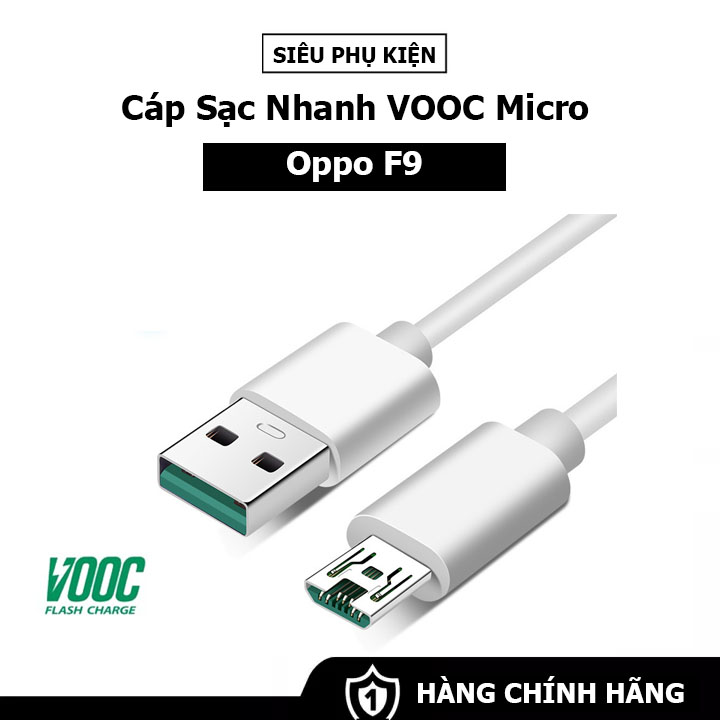 Cáp Sạc Nhanh VOOC OPPO F1Plus/F3 Plus/F9 Micro-USB 7 PIN - Hàng Nhập Khẩu