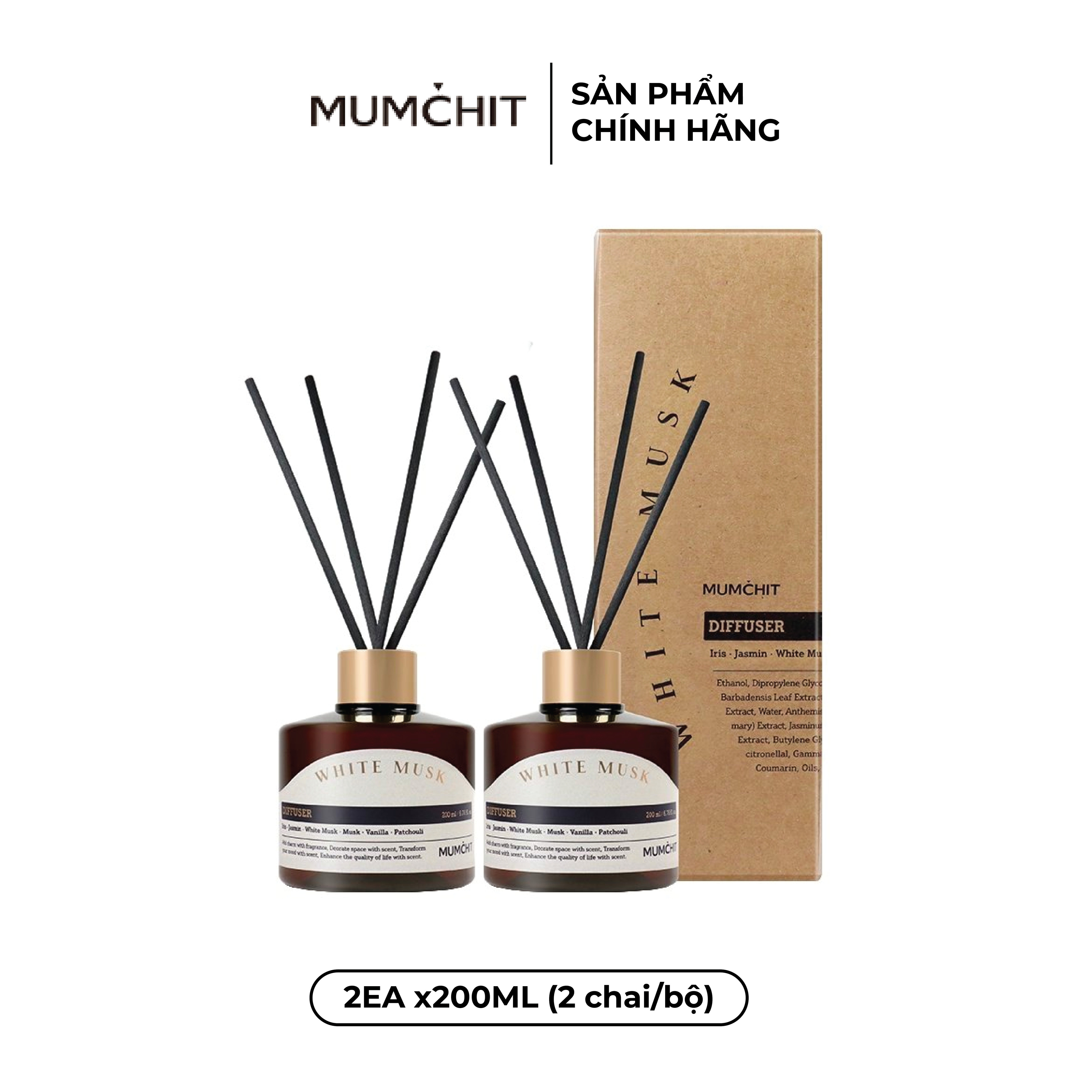 Tinh dầu khuếch tán mumchit biotox diffuser 400ml