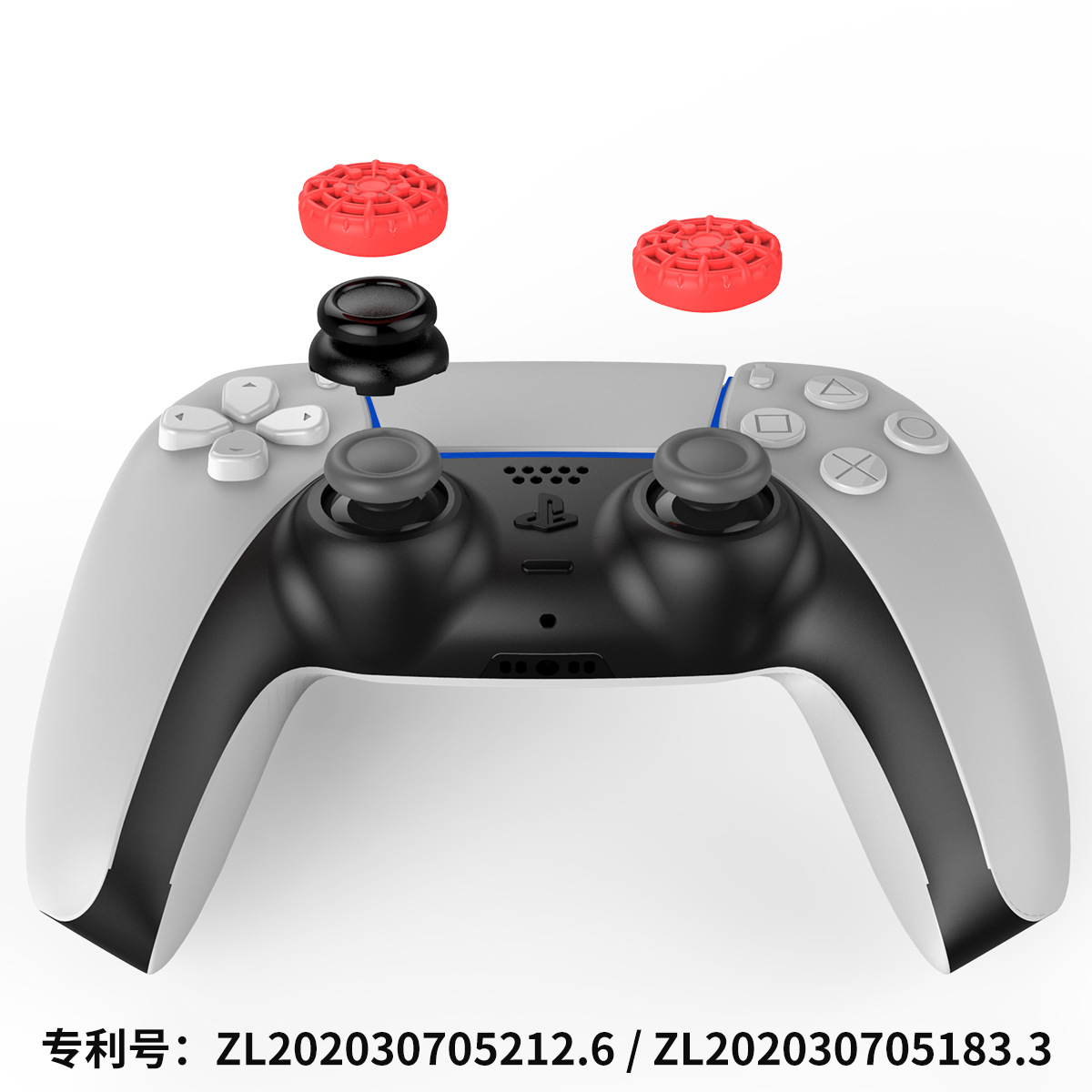XIRPS5 Mũ Bảo Vệ Đầu Nấm Tay Cầm Rocker PS4 Mũ Silicone Rocker PS5 Mũ Nâng Cao Rocker PS4 Mũ Tăng Chiều Cao RR20