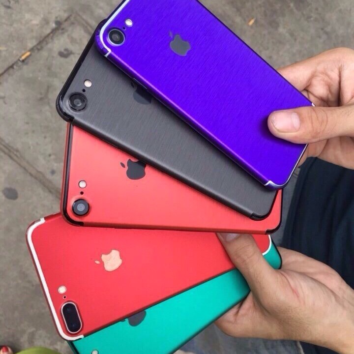 Decal Xước Dán Lưng Đổi Màu Chống Trầy iPhone 5, 5s, 6, 6s, 6 Plus, 6s Plus, 7, 7 Plus, 8, 8 Plus, Xs Max