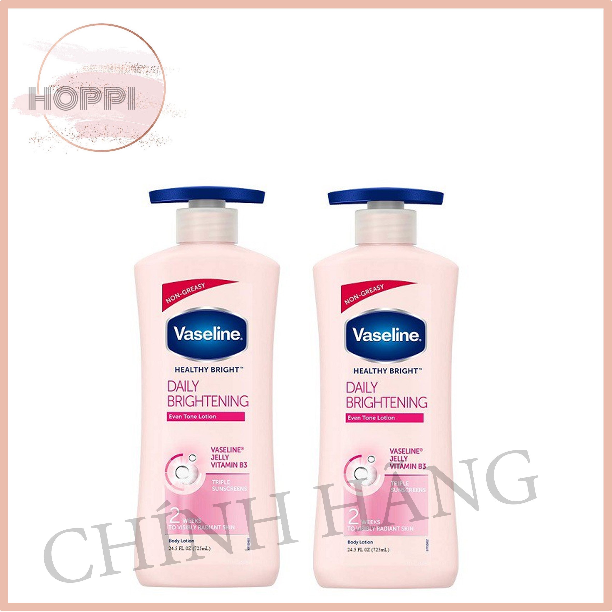 Dưỡng thể trắng da 𝐕𝐚𝐬𝐞𝐥𝐢𝐧𝐞 𝐃𝐚𝐢𝐥𝐲 𝐁𝐫𝐢𝐠𝐡𝐭𝐞𝐧𝐢𝐧𝐠 𝟕𝟐𝟓𝐌𝐋