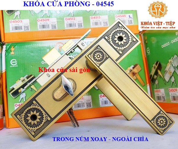 Khóa việt tiệp 04545 - khóa cửa phòng