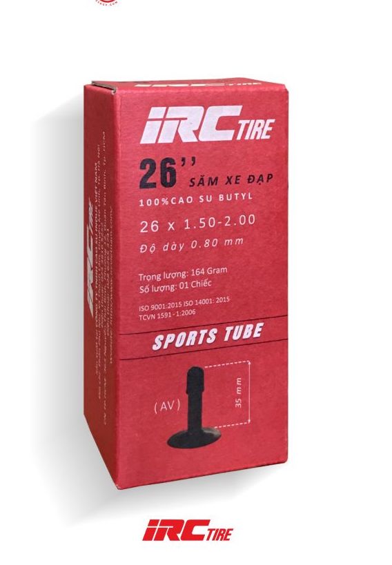 Săm irc 26x1.50-2.00 av 35mm