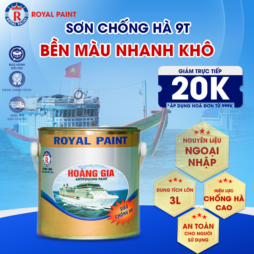 SƠN CHỐNG HÀ 9T loại 1L và 3L