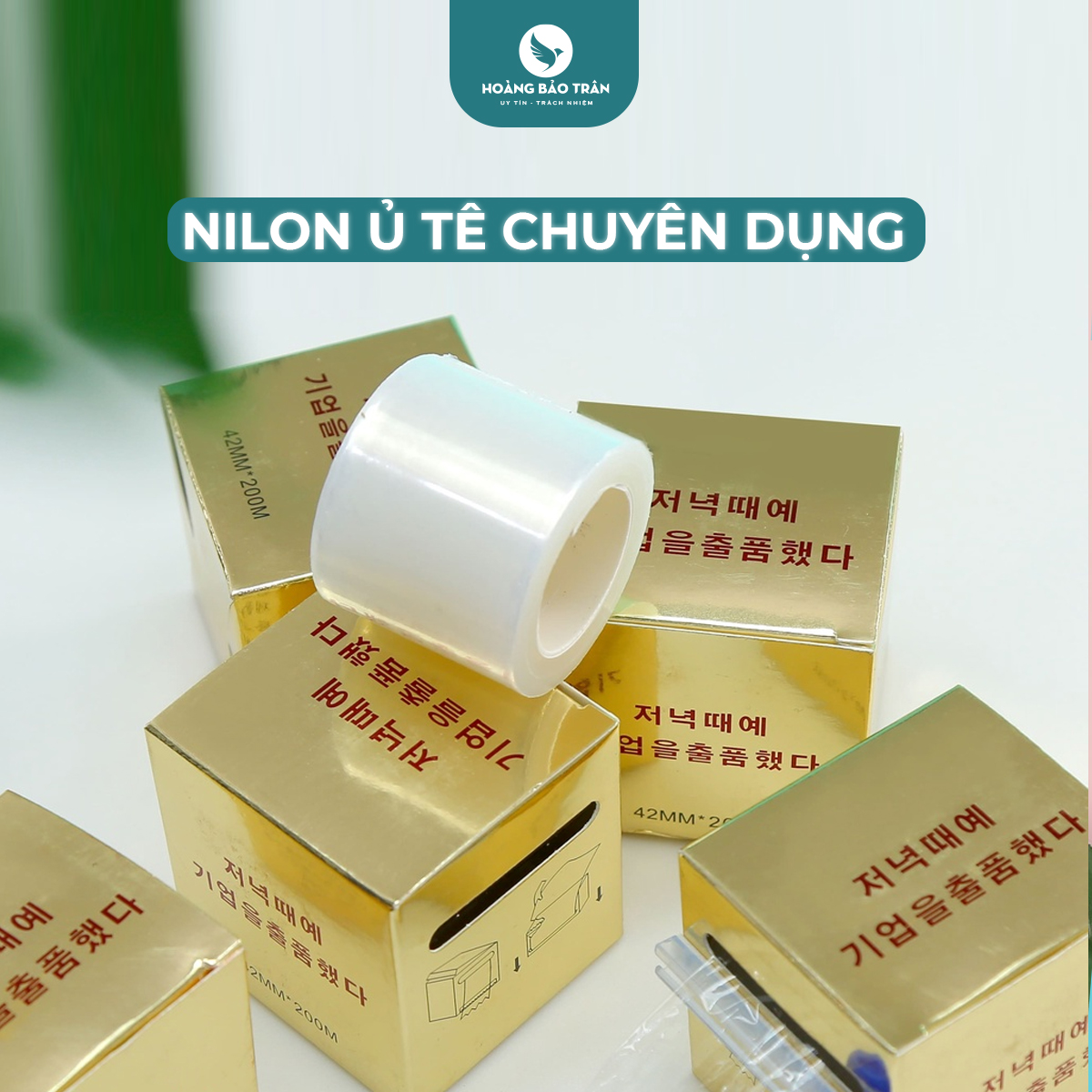 Nilon ủ tê dụng cụ phun xăm thẩm mỹ