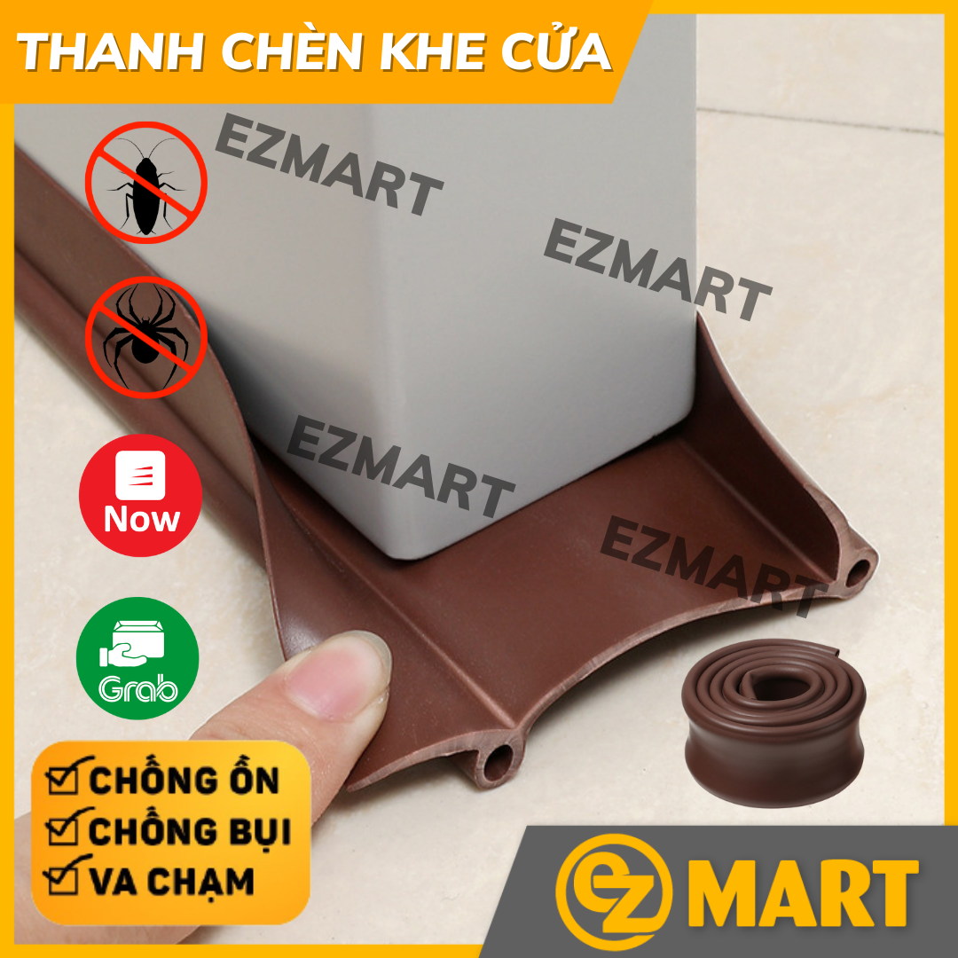 Nẹp cao su đúc thế hệ mới chặn khe cửa, Ron chặn cửa chống côn trùng cách nhiệt EZMART