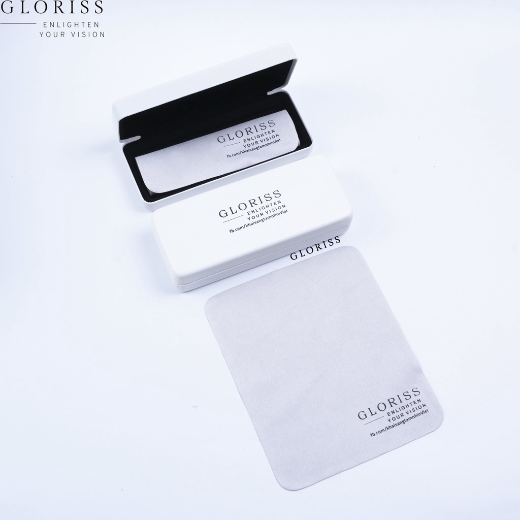 Hộp đựng kính cận, kính râm nam nữ thương hiệu gloriss
