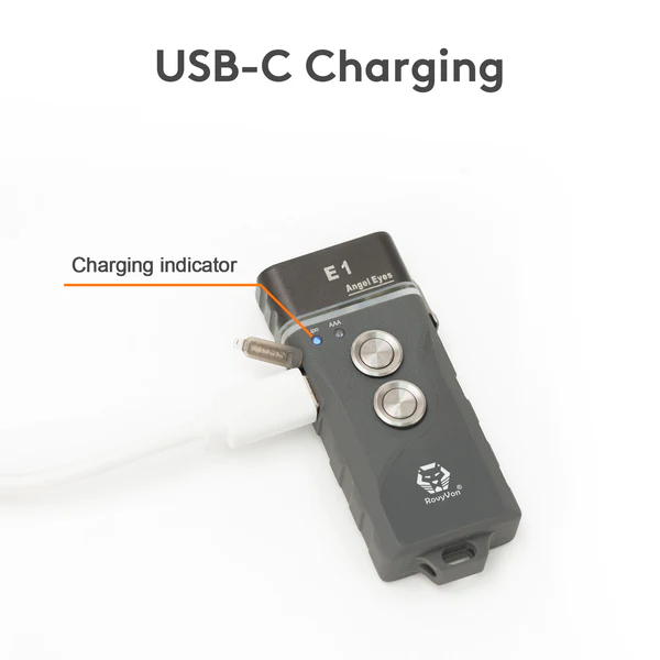 Đèn pin Rovyvon Angel Eyes E1 Hybrid Keychain Flashlight