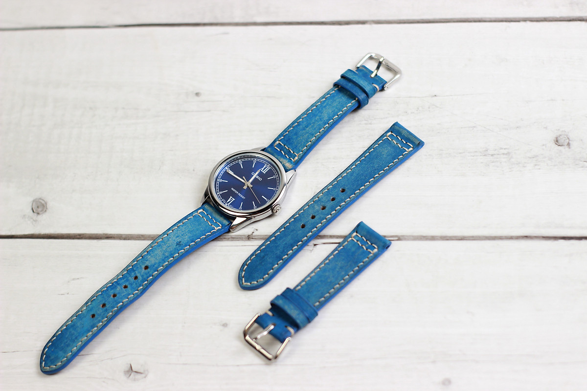 Dây đồng hồ Apple Watch nhuộm thủ công