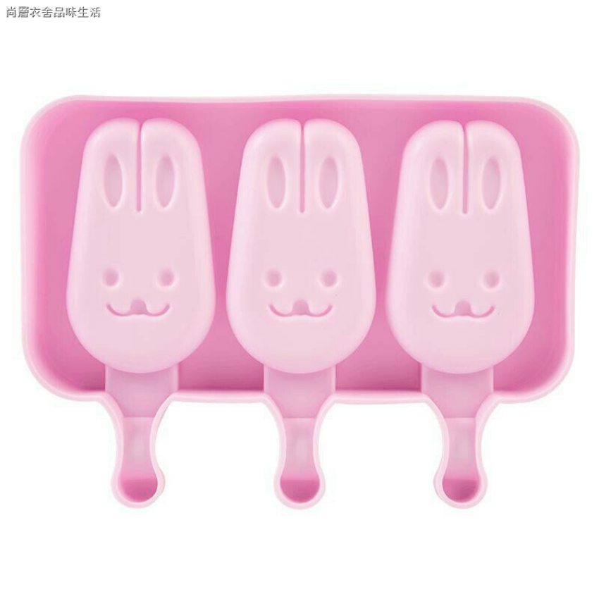 Combo 2 bộ khuôn làm kem que bằng silicon tiện dụng (tặng 100 que gỗ) Q65659