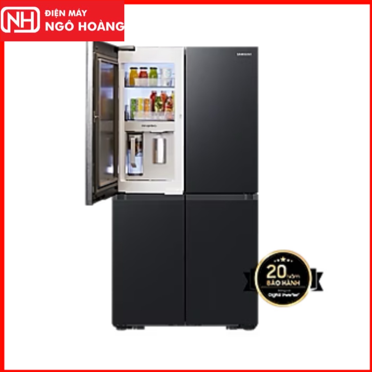 Tủ lạnh samsung inverter 648 lít rf59c766fb1/sv