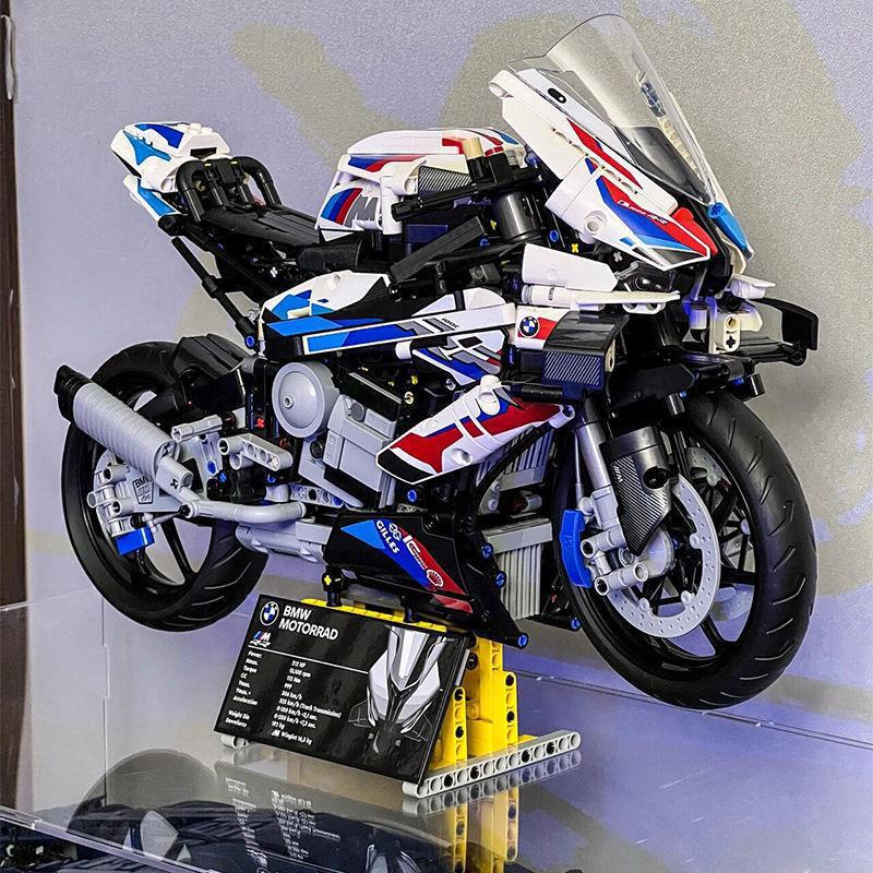 Mô hình lắp ráp technic a2118 xe motorad m1000rr| thế giới lego