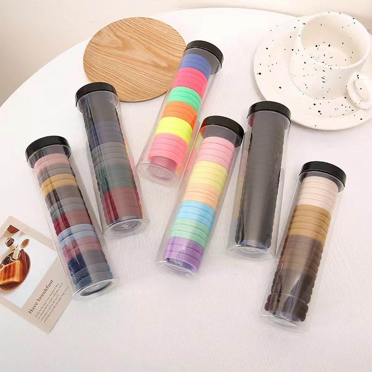 Ống 20 dây cột tóc hàn quốc nhiều màu sắc