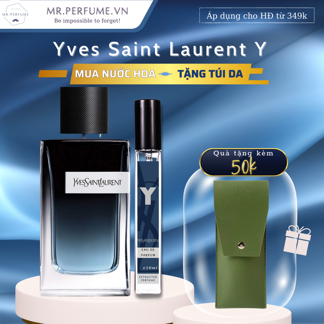 Nước hoa chiết chính hãng nam Y'ves Saint Lau.rent Y- EDP- Mr.Perfume.vn