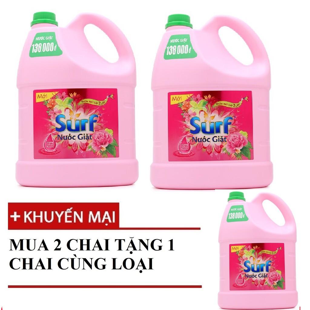 [2TẶNG] 2 CHAI Nước giặt Surf hương hoa cỏ diệu kì 3.8kg TẶNG 1 chai cùng loại Bách Hóa Giá Sỉ Tiến Dũng