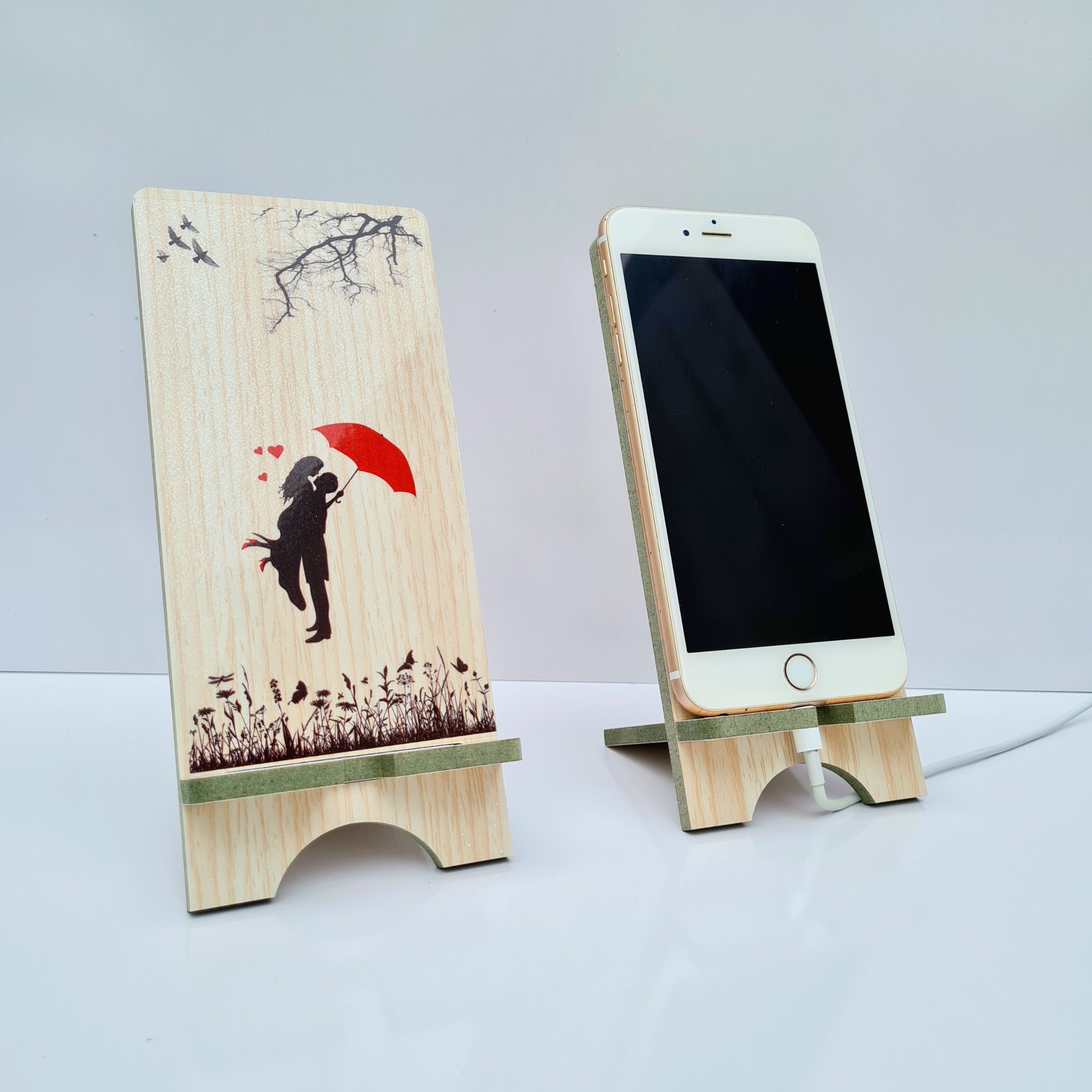 Kệ điện thoại gỗ bnb029