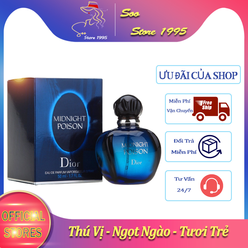 Nước hoa nữ christian dior midnight poison 100ml - mùi hương cá tính