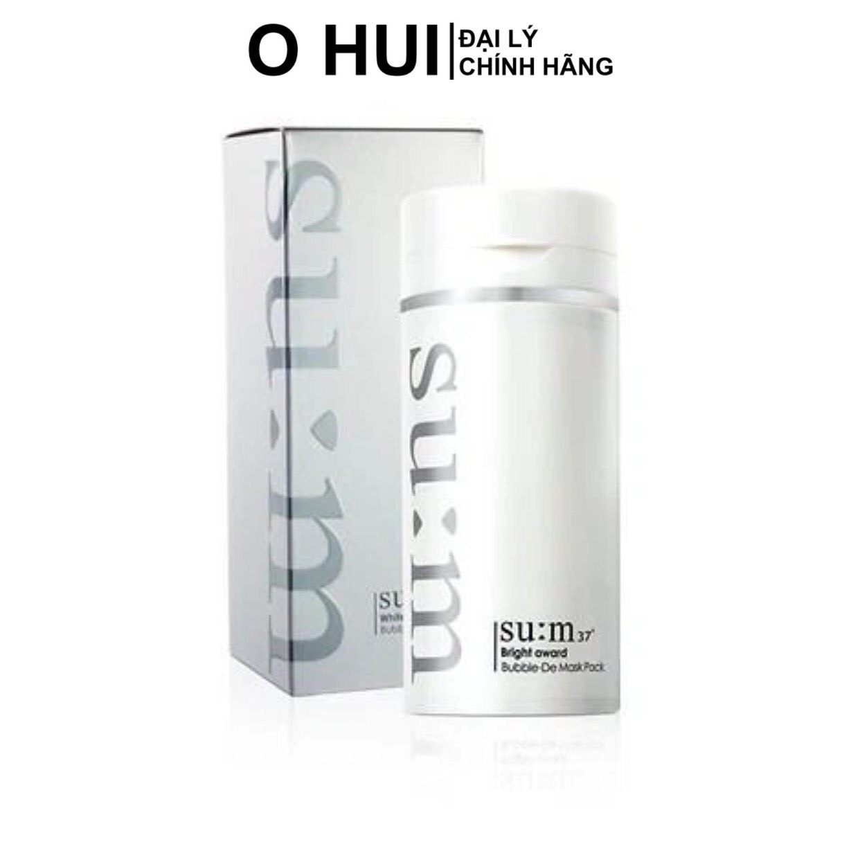Mặt nạ thải độc trắng da Su:m37 Bright Award Bubble De Mask Pack 100ml đào thải độc tố làm sạch lỗ chân lông trắng da