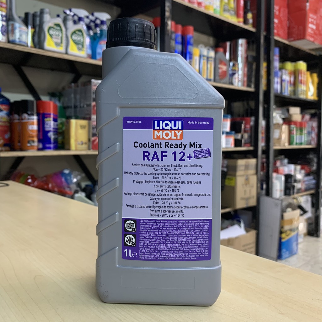 Nước làm mát liqui moly đỏ raf 12+