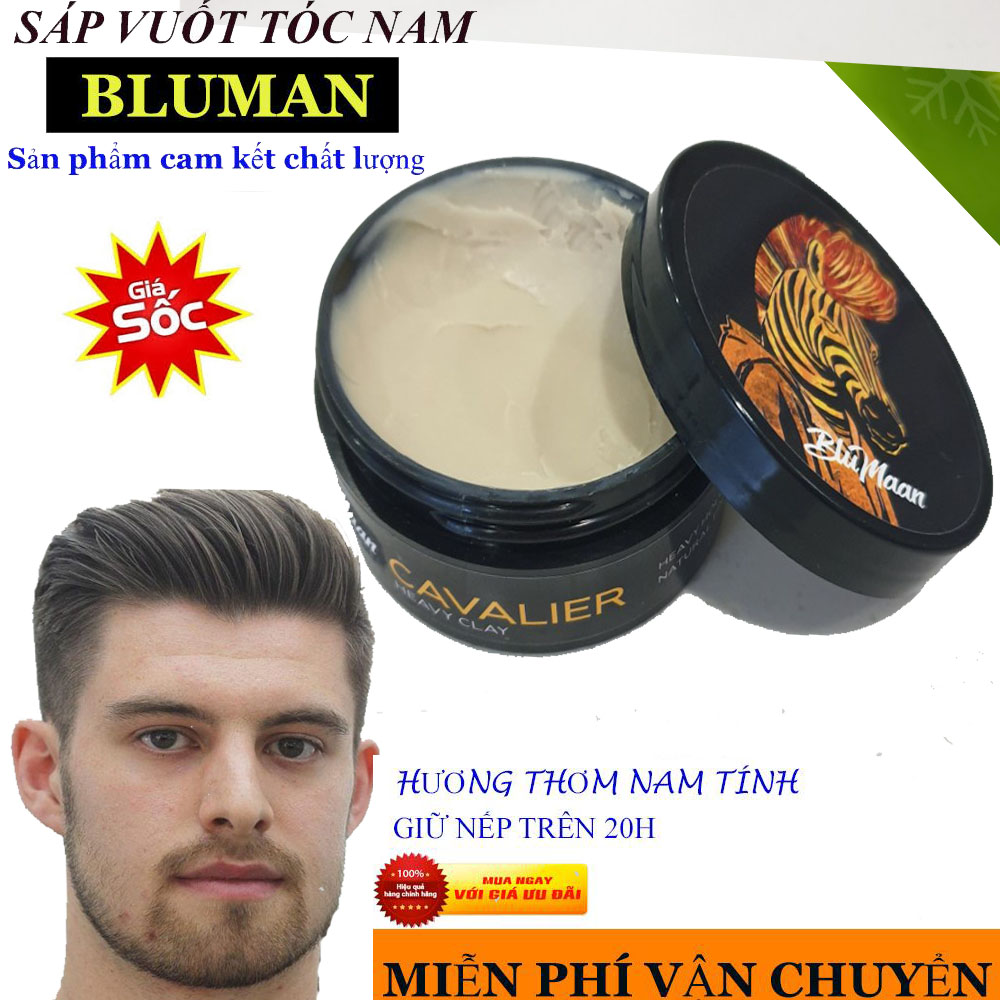 Sáp Vuốt Tóc Blumaan,Mua sáp blumaan,Sáp Vuốt Tóc Blumaan Ngựa Vằn-Giúp tóc giữ nếp chất sáp mềm dễ vuốt, hương thơm dễ chịu không gây bết dính, không gây hại tóc, là lựa chọn cho tóc khó vào nếp. Giao Hàng Nhanh - Uy Tín