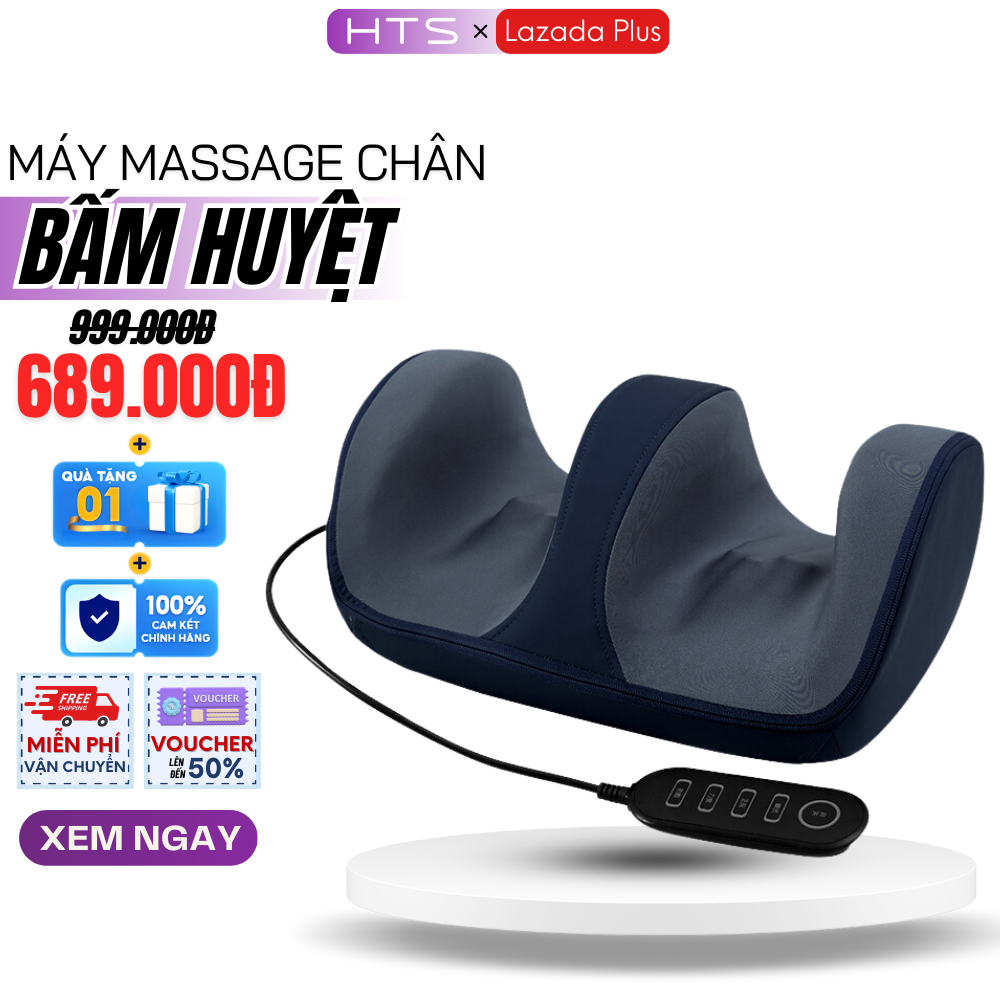 Máy Massage Chân Bấm Huyệt Cao Cấp 3 Chế Độ Xoa Bóp Bàn Chân Tự Động Cho Người Già, Dân Văn Phòng ( Bảo Hành )