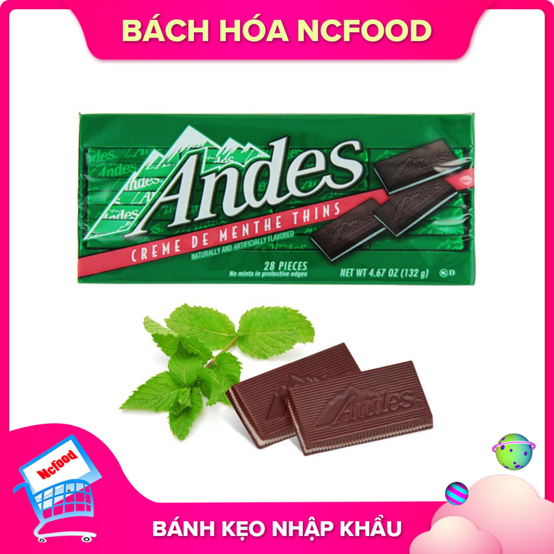 Kẹo socola andes mỹ 132g ncfoodvn
