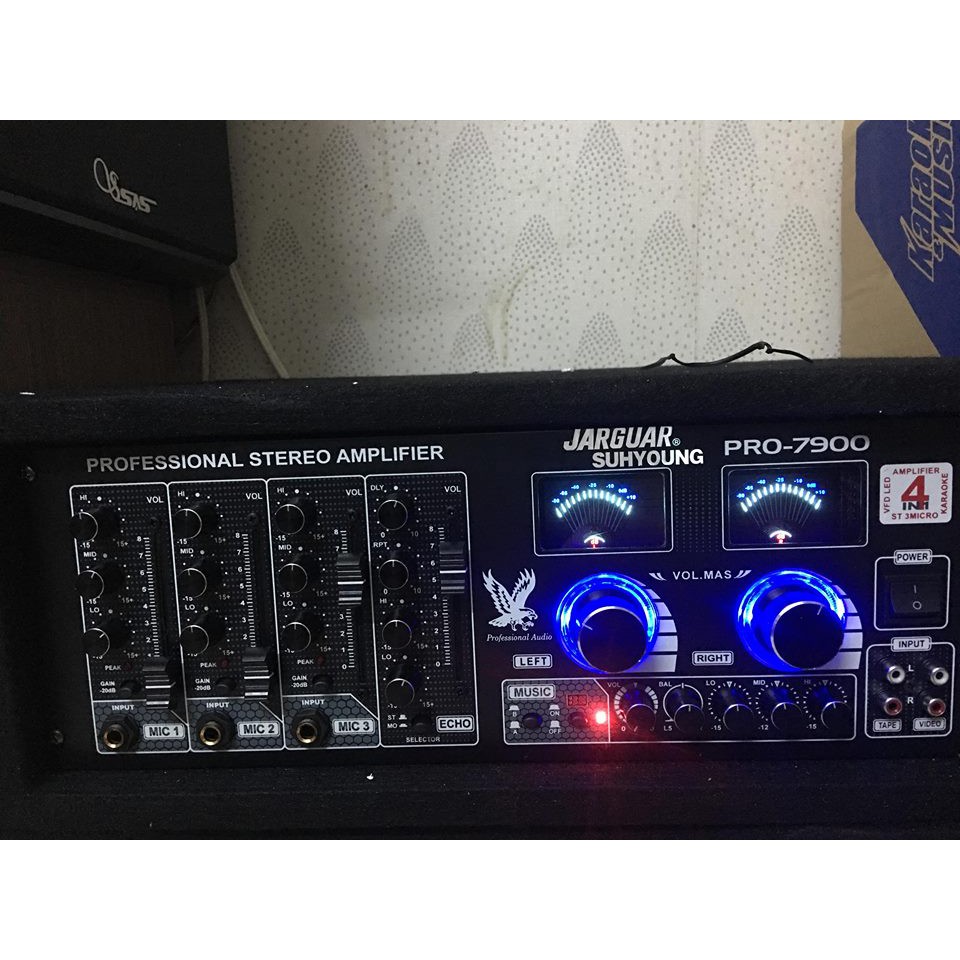 AMPLY JG-7900 12SÒ CÔNG SUẤT LỚN CÓ EQ CHỈNH NHẠC18A