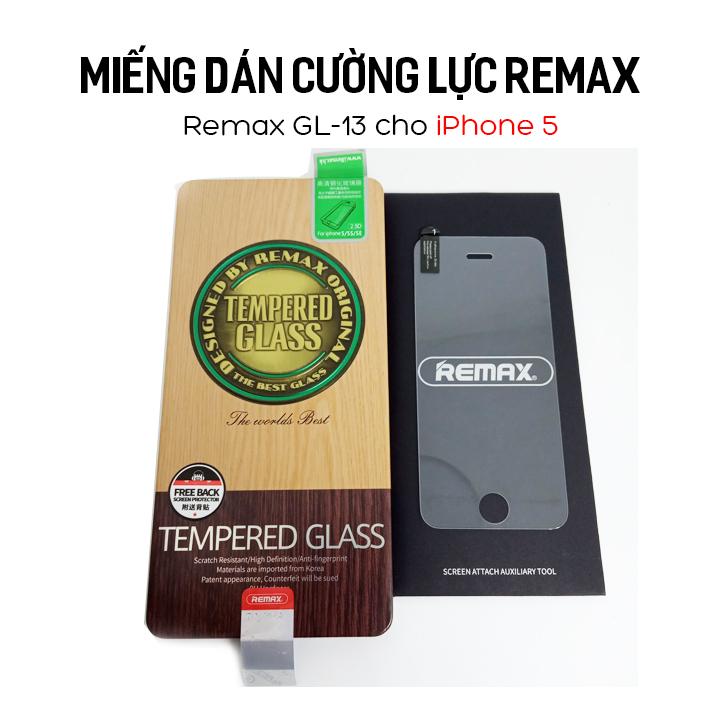 Miếng dán cường lực Remax GL-13 cho iPhone 5