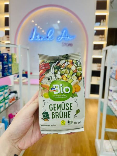 Hạt nêm hữu cơ dm bio gemuse bruhe 290g
