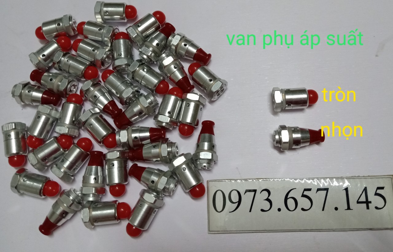 van xả phụ nồi áp suất gas 2 quai và 1 tay cầm dài